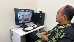 Perkuat Akuntabilitas Keuangan, PA Temanggung Ikuti Penyusunan CALK Secara Daring