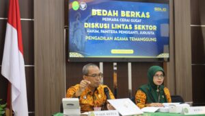 Asah Ketelitian dan Perkuat Sinergi, PA Temanggung Gelar Bedah Berkas dan Diskusi Lintas Sektor